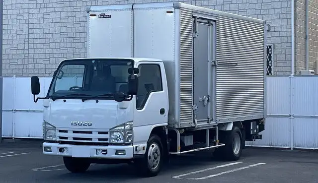 いすゞ エルフ 小型 アルミバン パワーゲート サイドドア の中古トラック【車両No.137002】