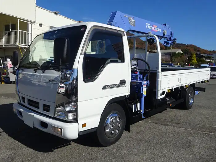 日産UD コンドル 小型 クレーン付 床鉄板 6段 の中古トラック【車両No.137358】
