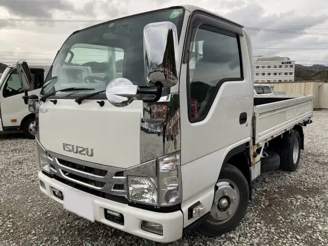 いすゞ エルフ 小型 平ボディ 床鉄板 TRG-NJR85A の中古トラック【車両No.137152】