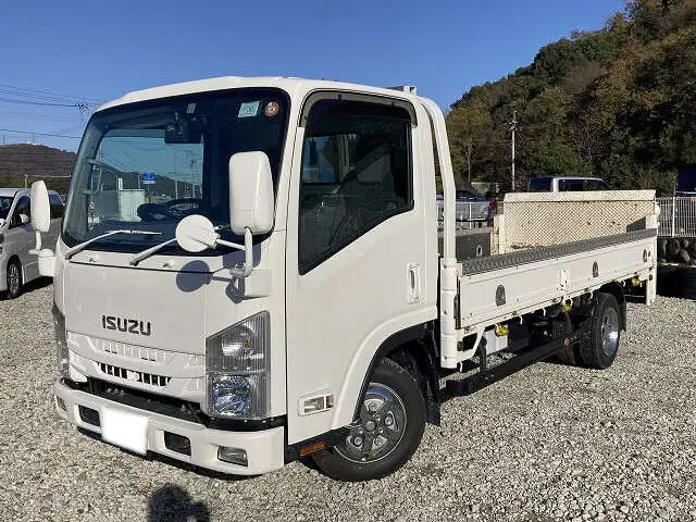 いすゞ エルフ 小型 平ボディ パワーゲート 床鉄板 の中古トラック【車両No.137412】