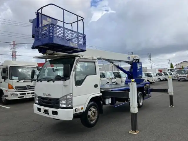 いすゞ エルフ 小型 高所・建柱車 高所作業車 TKG-NKR85YN の中古トラック【車両No.137418】