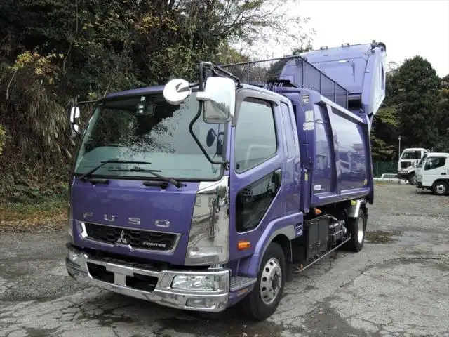 三菱 ファイター 中型/増トン パッカー車 プレス式 ベッド の中古トラック【車両No.137432】