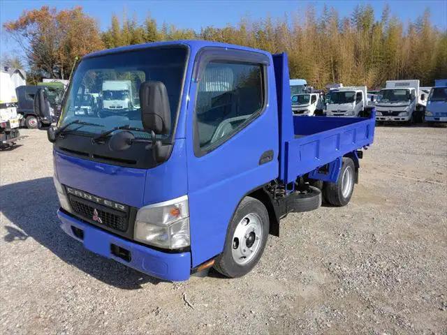 三菱 キャンター 小型 ダンプ PA-FE71DBD H18 の中古トラック【車両No.137481】