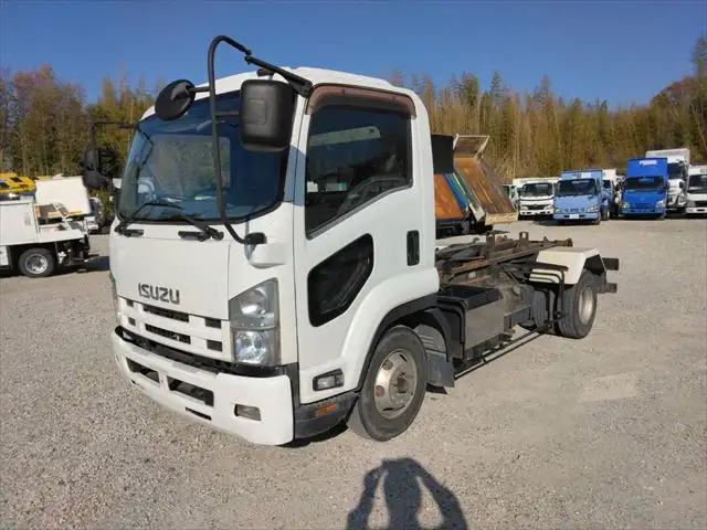 いすゞ フォワード 中型/増トン アームロール ツインホイスト SKG-FRR90S2 の中古トラック【車両No.137477】