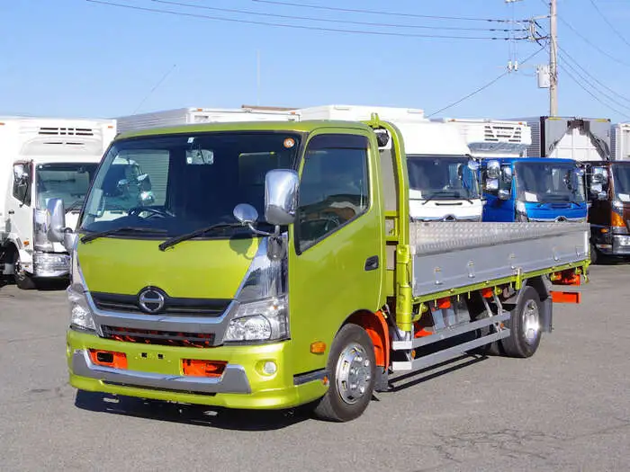 日野 デュトロ 小型 平ボディ 床鉄板 アルミブロック の中古トラック【車両No.137584】