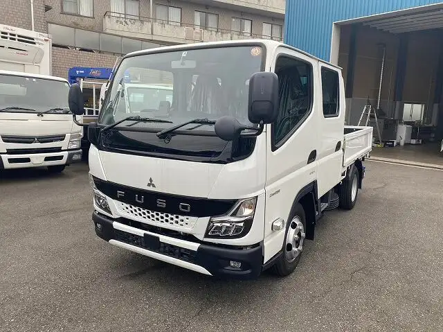 三菱 キャンター 小型 平ボディ Wキャブ 2RG-FBA20 の中古トラック【車両No.137616】