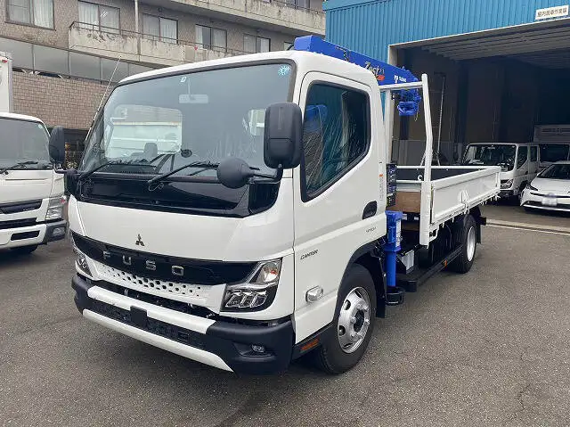 三菱 キャンター 小型 クレーン付 4段 ラジコン の中古トラック【車両No.137608】
