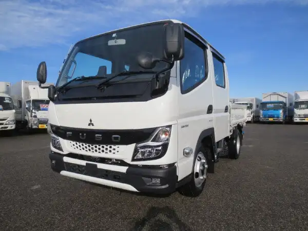 三菱 キャンター 小型 平ボディ Wキャブ 2RG-FBA20 の中古トラック【車両No.137707】