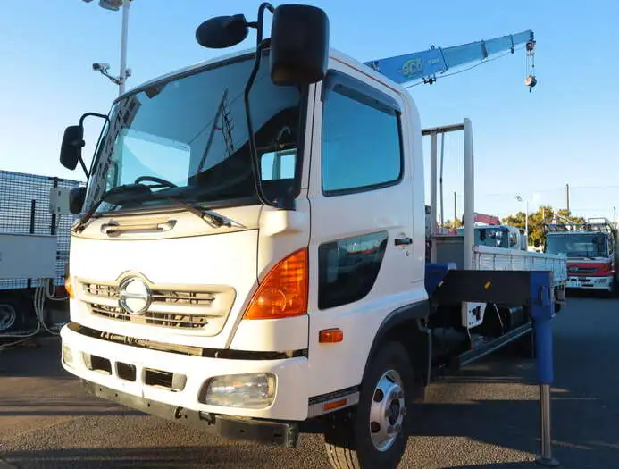 日野 レンジャー 中型/増トン クレーン付 4段 ラジコン の中古トラック【車両No.137679】
