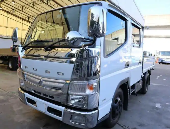三菱 キャンター 小型 平ボディ Wキャブ TPG-FDA00 の中古トラック【車両No.137260】