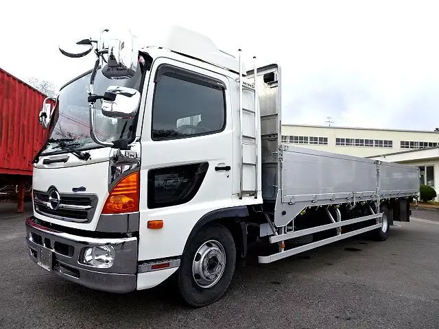 日野 レンジャー 中型/増トン 平ボディ アルミブロック ベッド の中古トラック【車両No.137632】