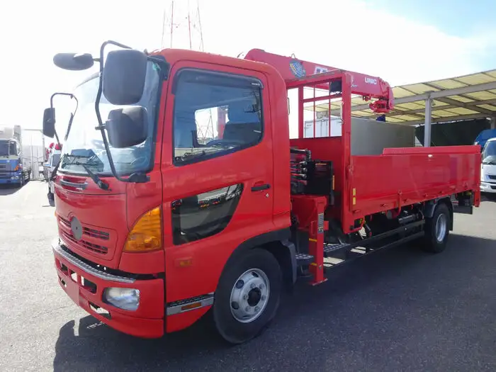 日野 レンジャー 中型/増トン クレーン付 パワーゲート アルミブロック の中古トラック【車両No.137695】