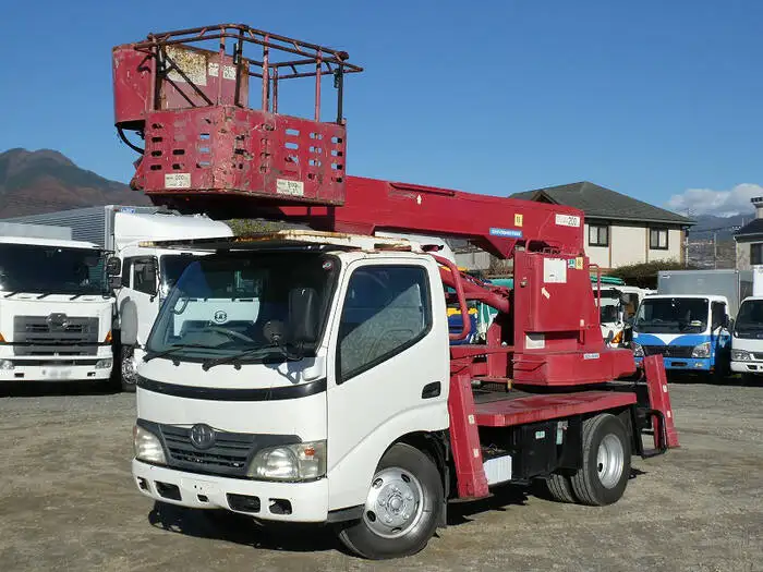 トヨタ ダイナ 小型 高所・建柱車 高所作業車 BDG-XZU304H の中古トラック【車両No.137378】