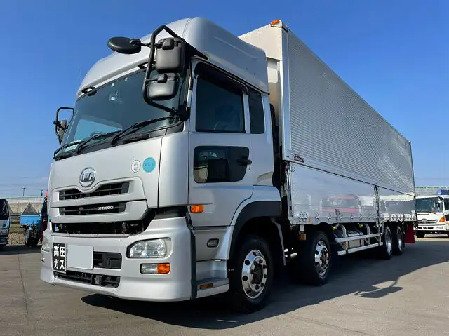 日産UD クオン 大型 ウイング ハイルーフ エアサス の中古トラック【車両No.137370】