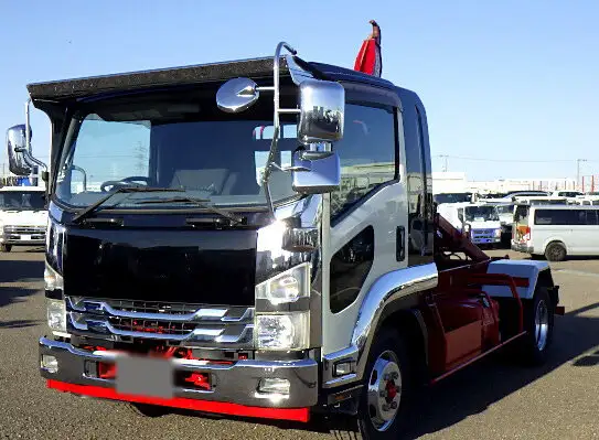 いすゞ フォワード 中型/増トン アームロール ツインホイスト ベッド の中古トラック【車両No.137861】