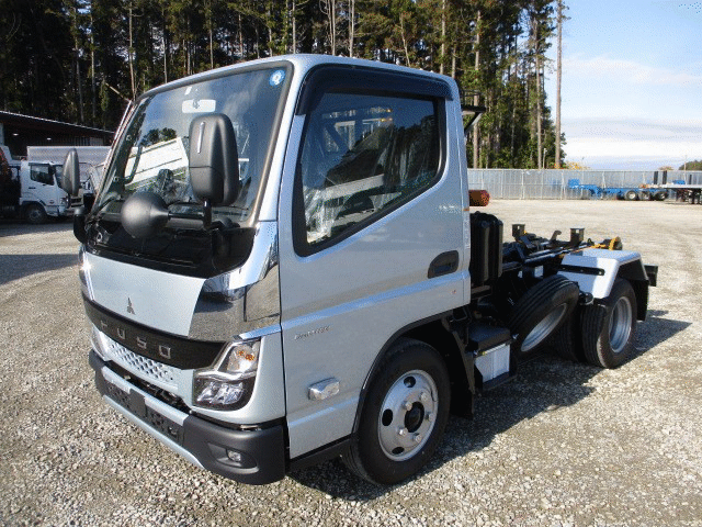 三菱 キャンター 小型 アームロール ツインホイスト FBAV0-591085 の中古トラック【車両No.137902】