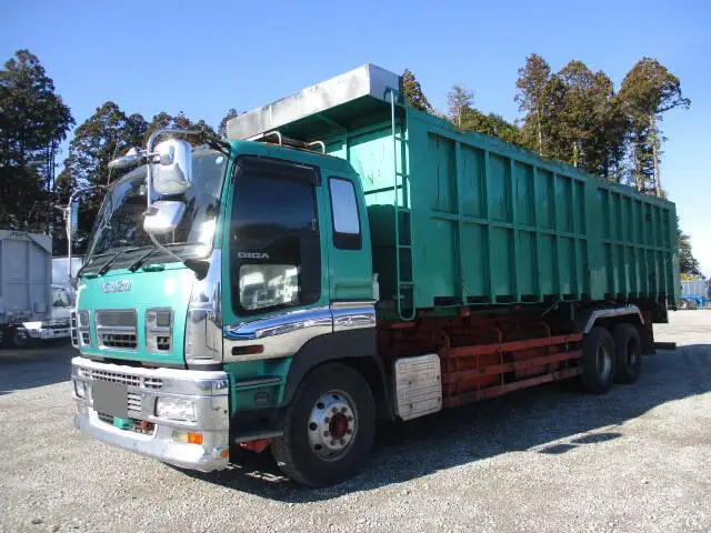 いすゞ ギガ 大型 ダンプ 土砂禁 ベッド の中古トラック【車両No.137898】