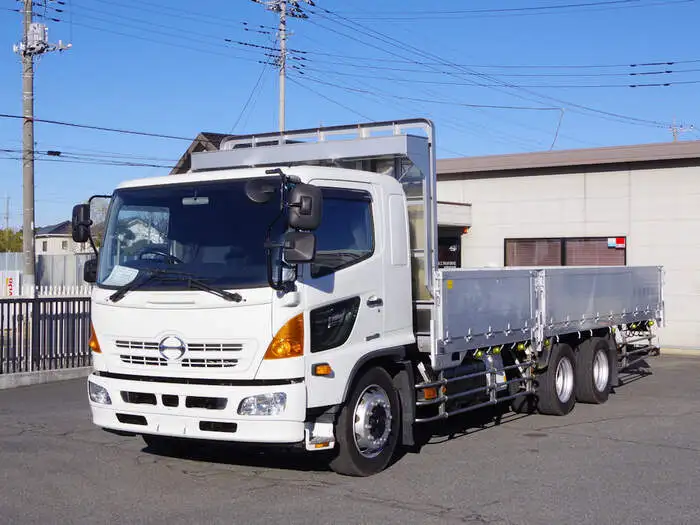 日野 レンジャー 中型/増トン 平ボディ アルミブロック LDG-GK8JNAA の中古トラック【車両No.137981】