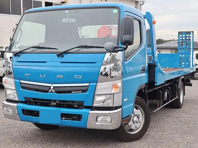三菱 キャンター 小型 車両重機運搬 ラジコン ウインチ の中古トラック【車両No.137962】