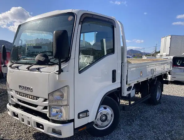 いすゞ エルフ 小型 平ボディ 床鉄板 TRG-NMR85R の中古トラック【車両No.138058】