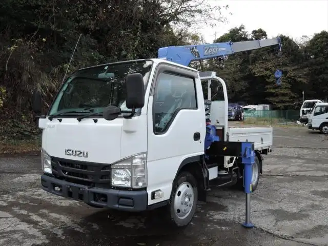 いすゞ エルフ 小型 クレーン付 3段 ラジコン の中古トラック【車両No.138202】