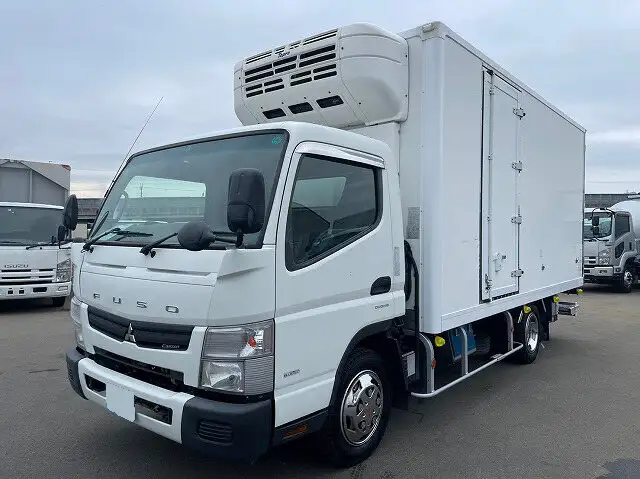 三菱 キャンター 小型 冷凍冷蔵 低温 パワーゲート の中古トラック【車両No.138054】