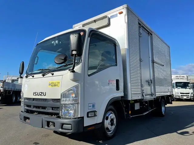 いすゞ エルフ 小型 アルミバン パワーゲート サイドドア の中古トラック【車両No.137906】
