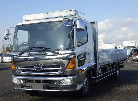 日野 レンジャー 中型/増トン 平ボディ アルミブロック ベッド の中古トラック【車両No.138268】