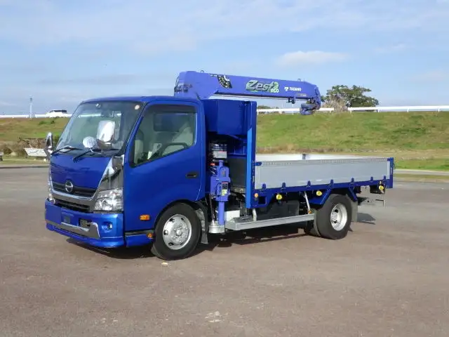 日野 デュトロ 小型 クレーン付 アルミブロック 4段 の中古トラック【車両No.138158】