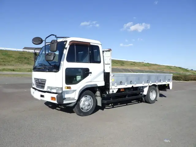 日産UD コンドル 中型/増トン 平ボディ 床鉄板 ベッド の中古トラック【車両No.138156】