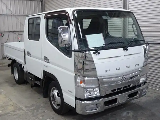 三菱 キャンター 小型 平ボディ Wキャブ 床鉄板 の中古トラック【車両No.138141】
