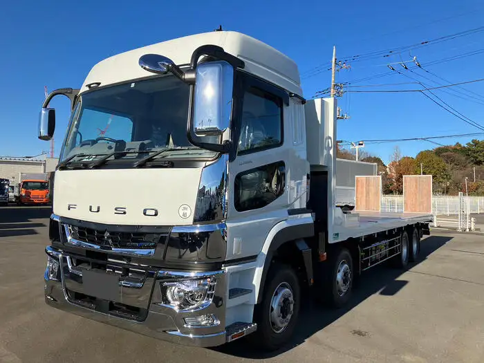 三菱 スーパーグレート 大型 車両重機運搬 ハイルーフ ウインチ の中古トラック【車両No.138293】