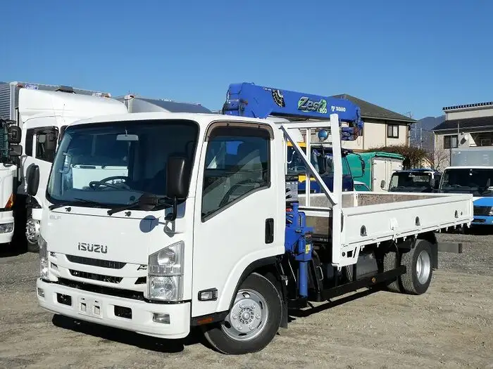 いすゞ エルフ 小型 クレーン付 4段 ラジコン の中古トラック【車両No.138656】