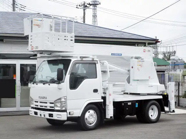 いすゞ エルフ 小型 高所・建柱車 高所作業車 TKG-NKR85N の中古トラック【車両No.138495】