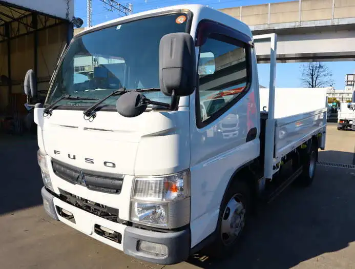 三菱 キャンター 小型 平ボディ パワーゲート 床鉄板 の中古トラック【車両No.138502】