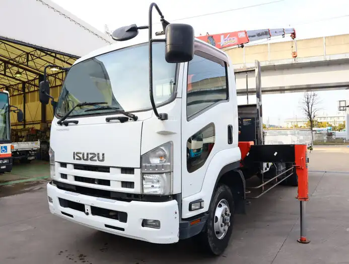いすゞ フォワード 中型/増トン クレーン付 床鉄板 アルミブロック の中古トラック【車両No.138503】