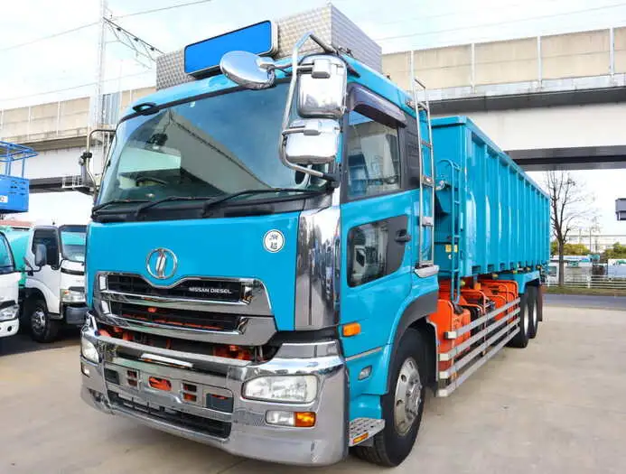 日産UD クオン 大型 ダンプ 土砂禁 ベッド の中古トラック【車両No.138084】