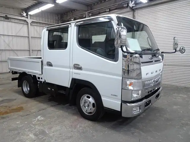三菱 キャンター 小型 平ボディ Wキャブ 床鉄板 の中古トラック【車両No.138813】