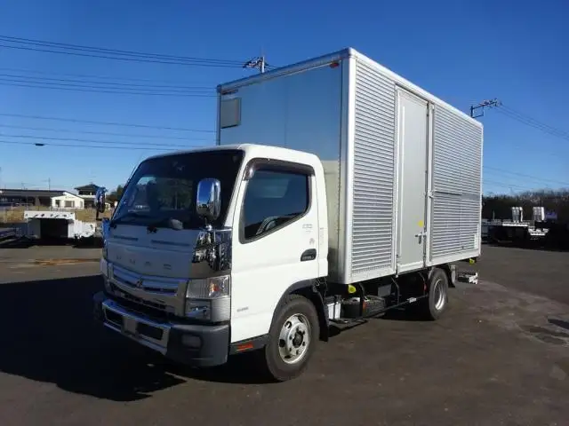 三菱 キャンター 小型 アルミバン パワーゲート サイドドア の中古トラック【車両No.138865】