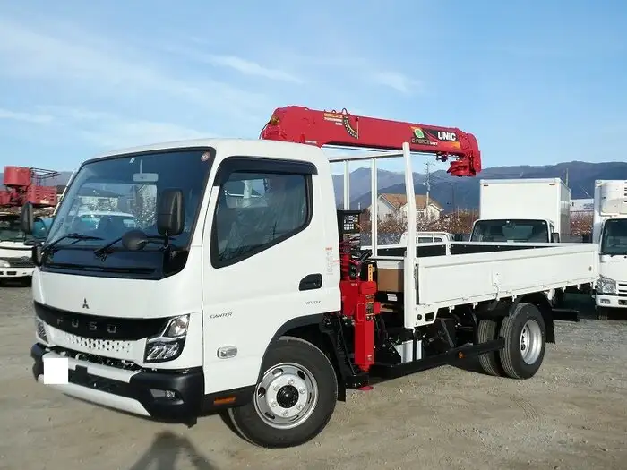 三菱 キャンター 小型 クレーン付 4段 ラジコン の中古トラック【車両No.138777】