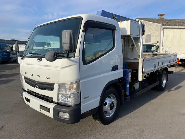 三菱 キャンター 小型 クレーン付 4段 ラジコン の中古トラック【車両No.139133】