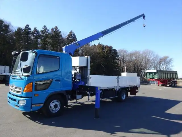 日野 レンジャー 中型/増トン クレーン付 4段 ラジコン の中古トラック【車両No.139156】