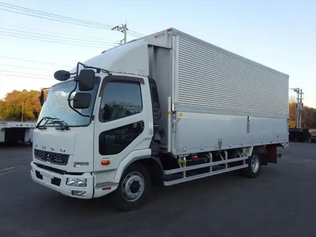 三菱 ファイター 中型/増トン ウイング ベッド QKG-FK72FZ の中古トラック【車両No.139152】