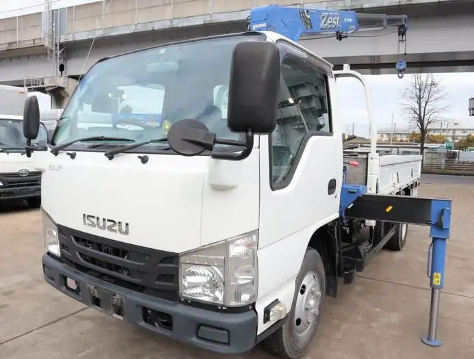 いすゞ エルフ 小型 クレーン付 3段 フックイン の中古トラック【車両No.139174】