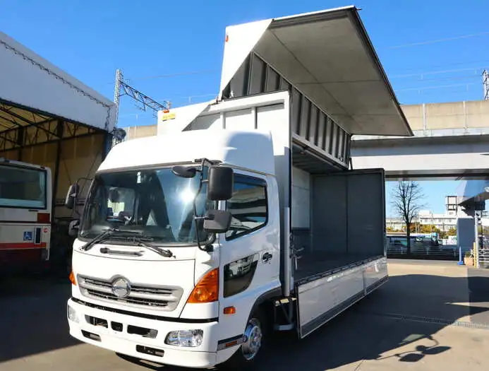 日野 レンジャー 中型/増トン ウイング 床鉄板 SKG-FC7JNAA の中古トラック【車両No.139177】