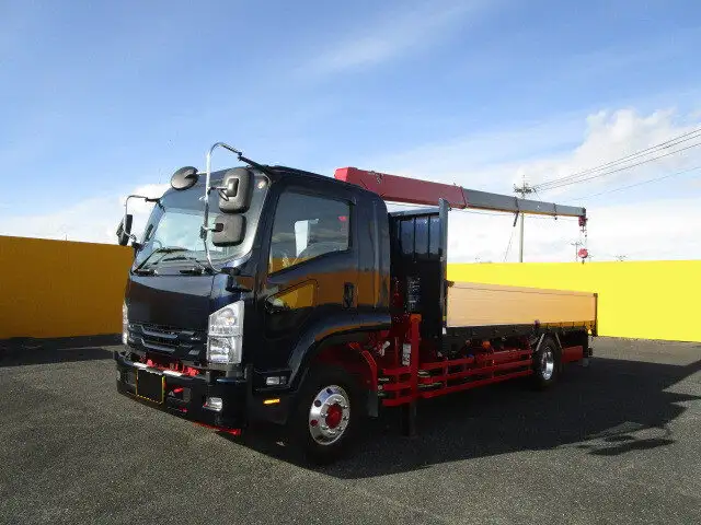 いすゞ フォワード 中型/増トン クレーン付 床鉄板 アルミブロック の中古トラック【車両No.139048】
