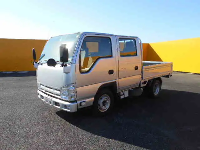 いすゞ エルフ 小型 平ボディ Wキャブ 床鉄板 の中古トラック【車両No.78216】