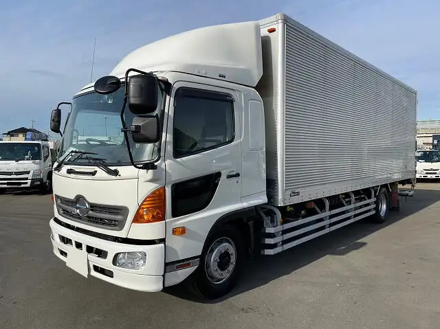 日野 レンジャー 中型/増トン アルミバン パワーゲート エアサス の中古トラック【車両No.139191】