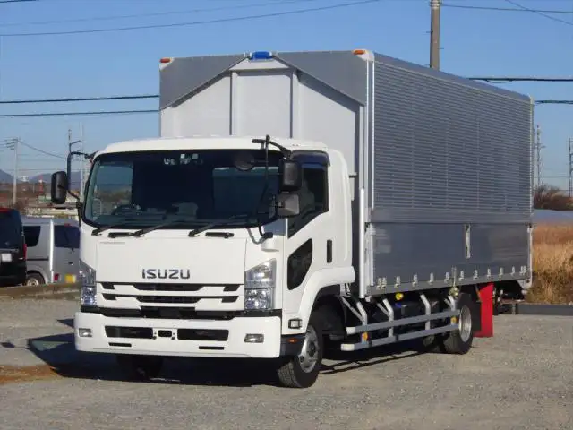 いすゞ フォワード 中型/増トン ウイング パワーゲート ベッド の中古トラック【車両No.139386】
