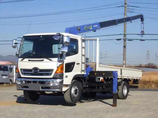 日野 レンジャー 中型/増トン クレーン付 ラジコン フックイン の中古トラック【車両No.139374】